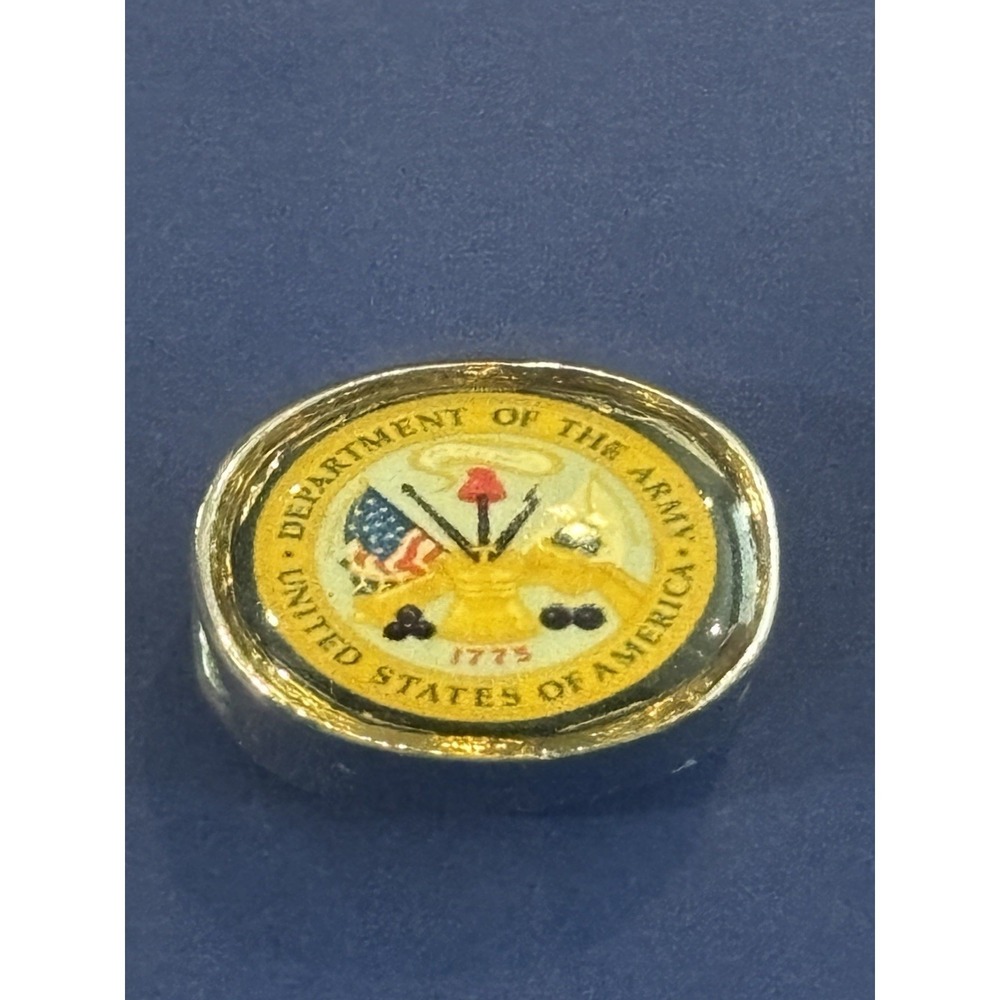 Nice Silver USA Army Charm Bead For Jewelry Army Mom